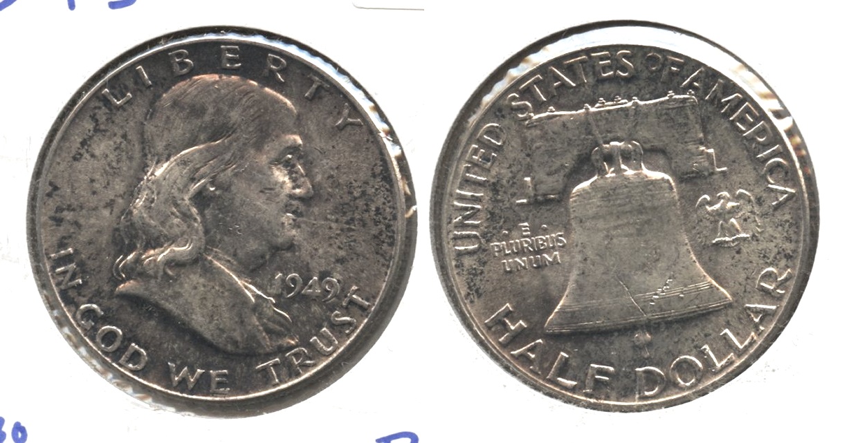 1949 Franklin Half Dollar MS-60 #h