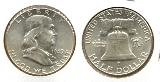 1949 Franklin Half Dollar MS-63