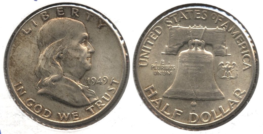 1949 Franklin Half Dollar MS-63 #b
