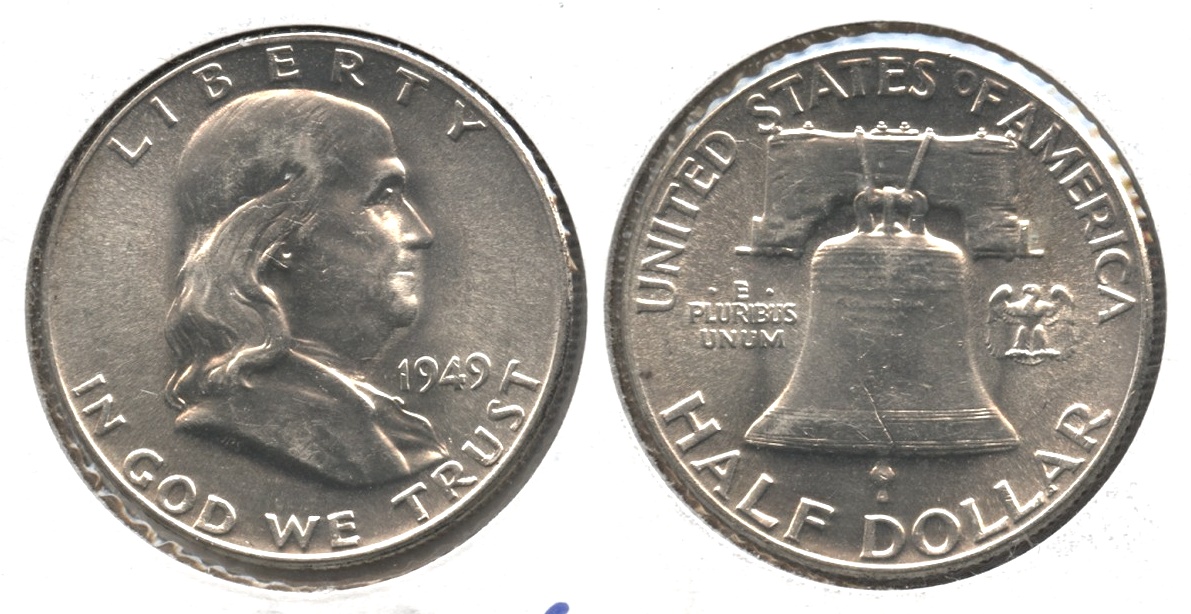 1949 Franklin Half Dollar MS-63 #e