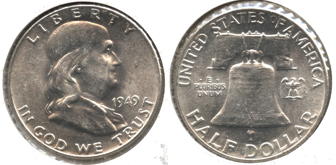 1949 Franklin Half Dollar MS-63 #f