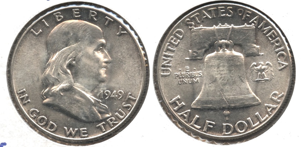 1949 Franklin Half Dollar MS-64
