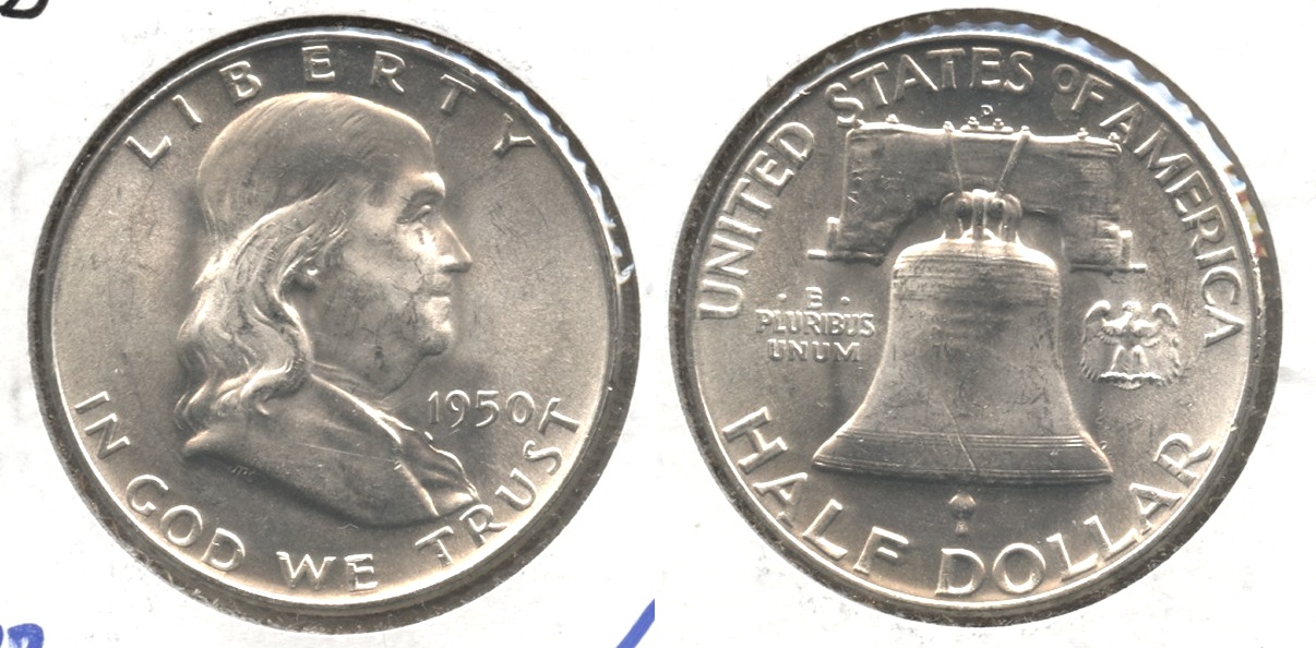 1950-D Franklin Half Dollar MS-63 #b