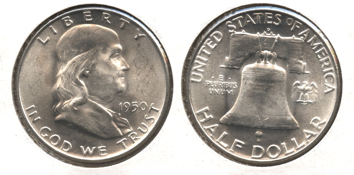1950-D Franklin Half Dollar MS-63 #c