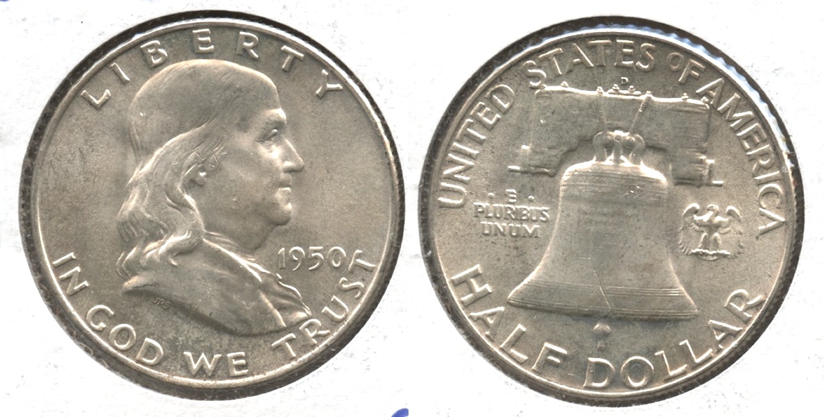 1950-D Franklin Half Dollar MS-63 #h
