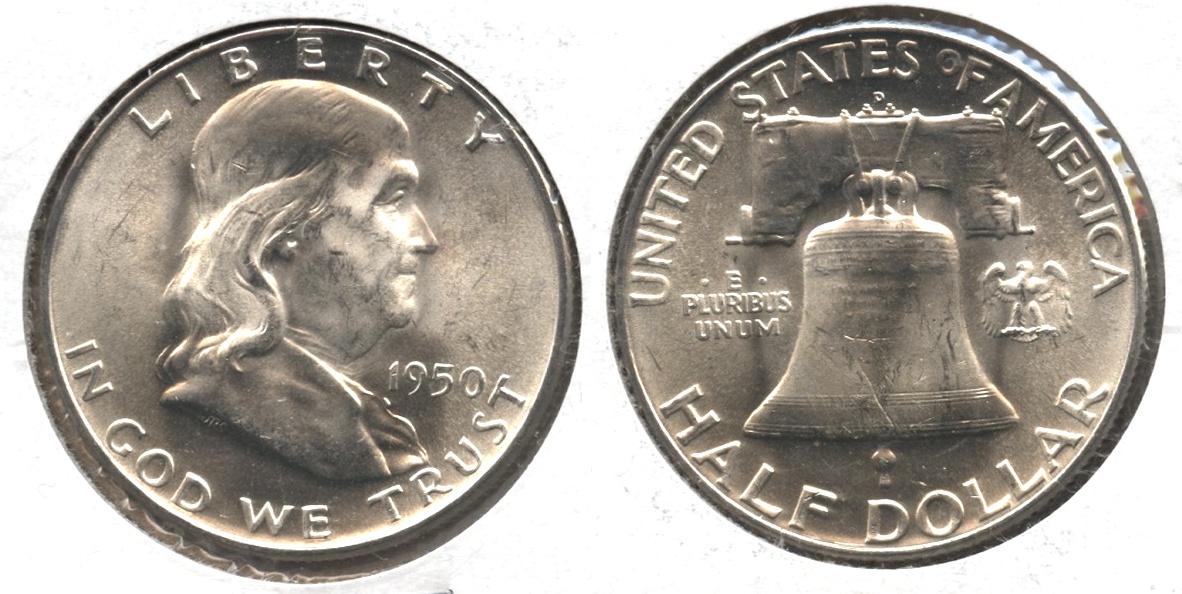 1950-D Franklin Half Dollar MS-63 #i