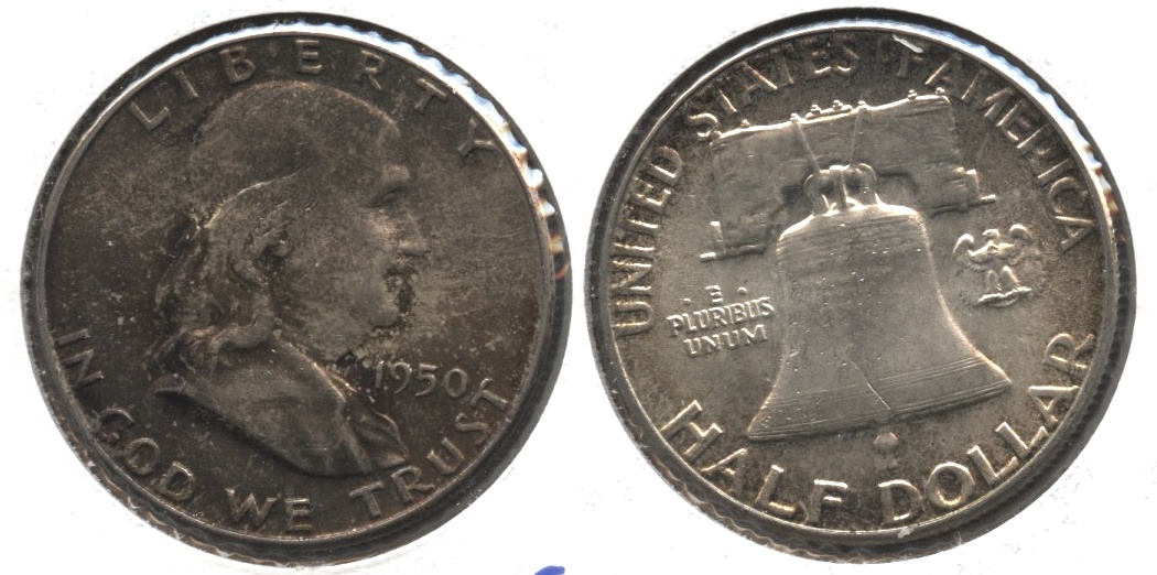 1950 Franklin Half Dollar MS-63 #a