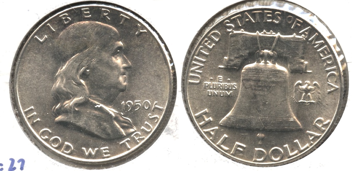 1950 Franklin Half Dollar MS-63 #b