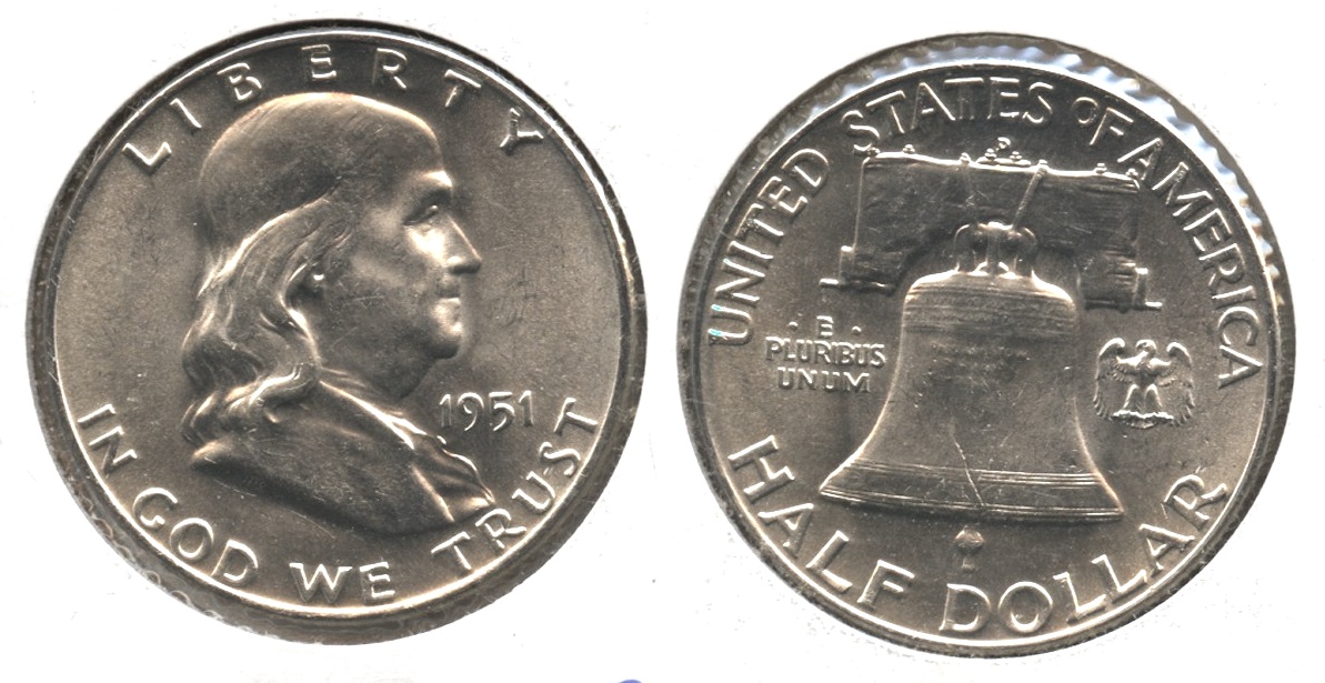 1951-D Franklin Half Dollar MS-63 #a