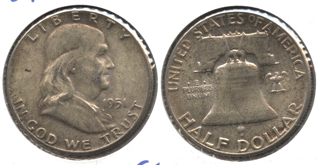 1951 Franklin Half Dollar MS-63 #a