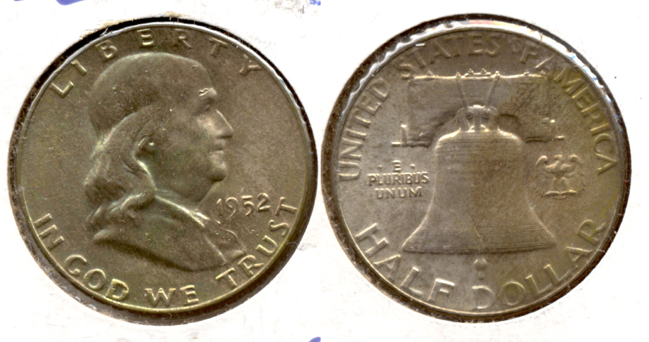 1952 Franklin Half Dollar MS-64