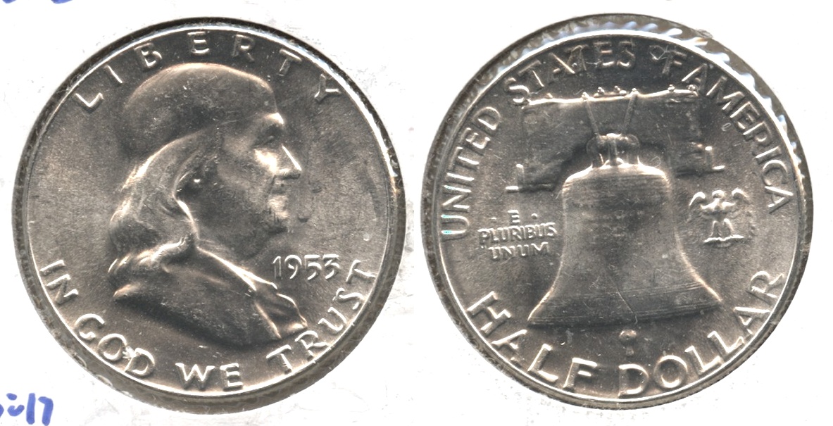 1953 Franklin Half Dollar MS-63 #c