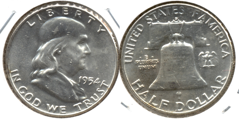 1954-D Franklin Half Dollar MS-60