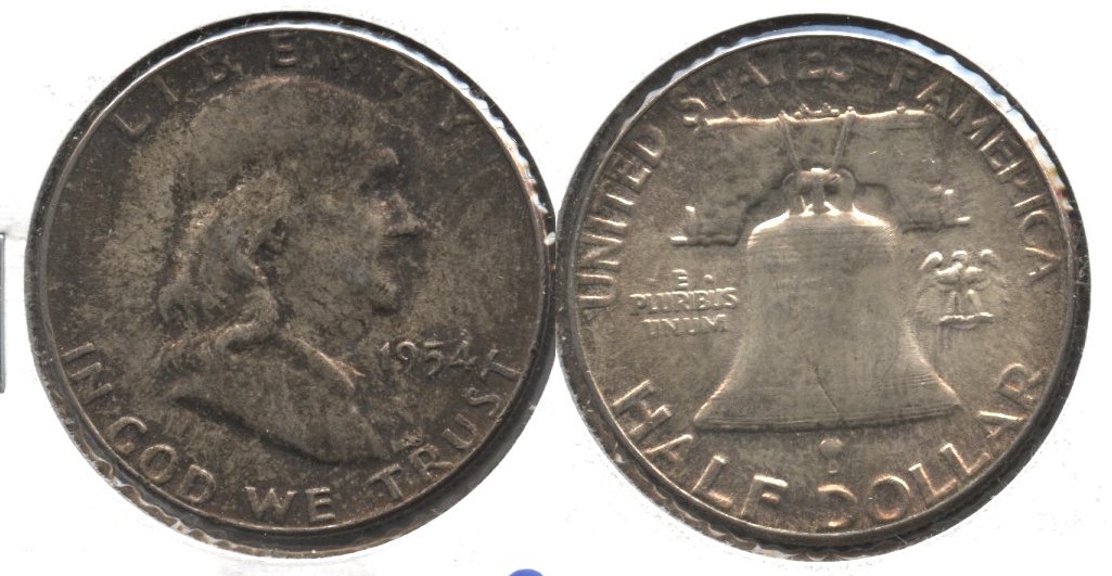 1954 Franklin Half Dollar MS-63 #a
