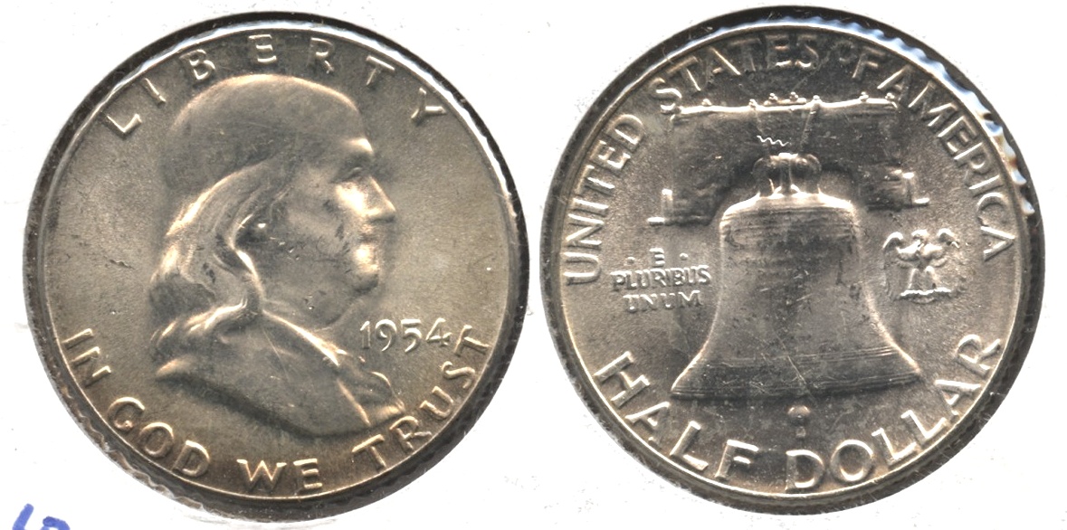 1954 Franklin Half Dollar MS-63 #c