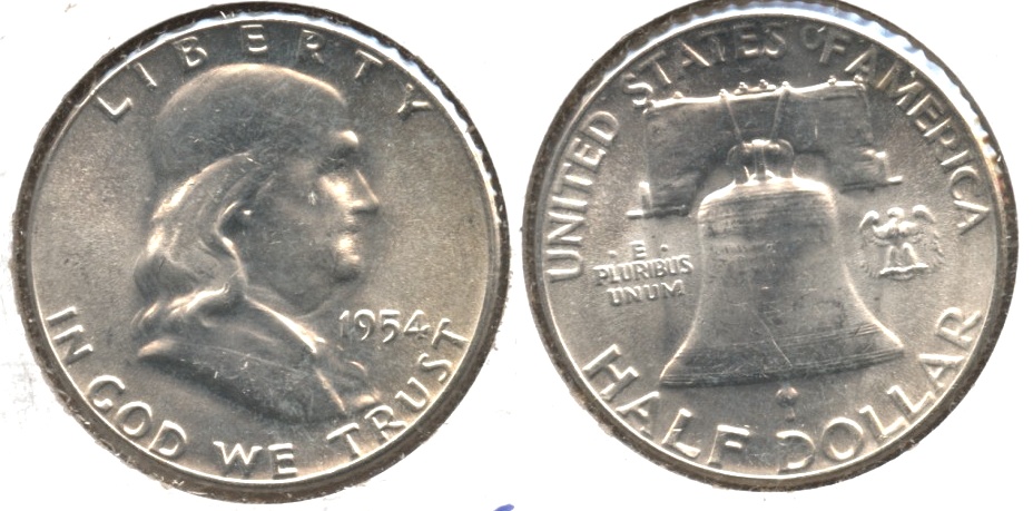 1954 Franklin Half Dollar MS-64 #f