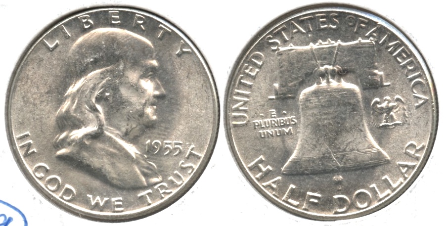 1955 Franklin Half Dollar MS-63 #d