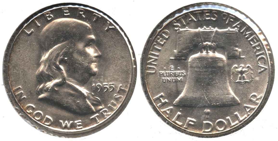 1955 Franklin Half Dollar MS-63 #g