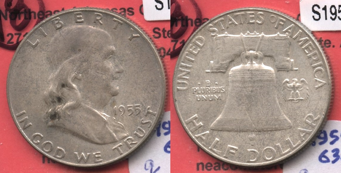 1955 Franklin Half Dollar MS-63 #q