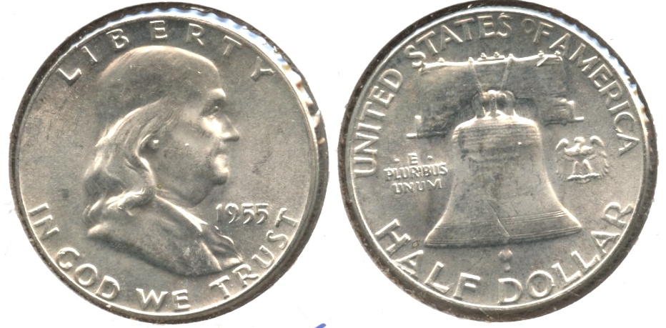 1955 Franklin Half Dollar MS-64 #a