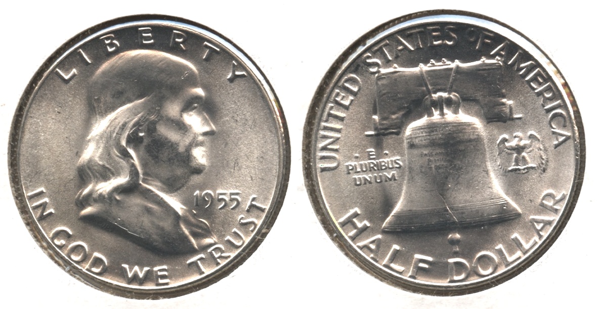 1955 Franklin Half Dollar MS-64 #j