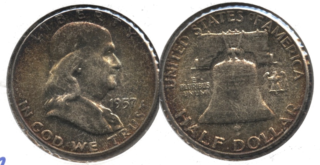 1957 Franklin Half Dollar MS-64 #a
