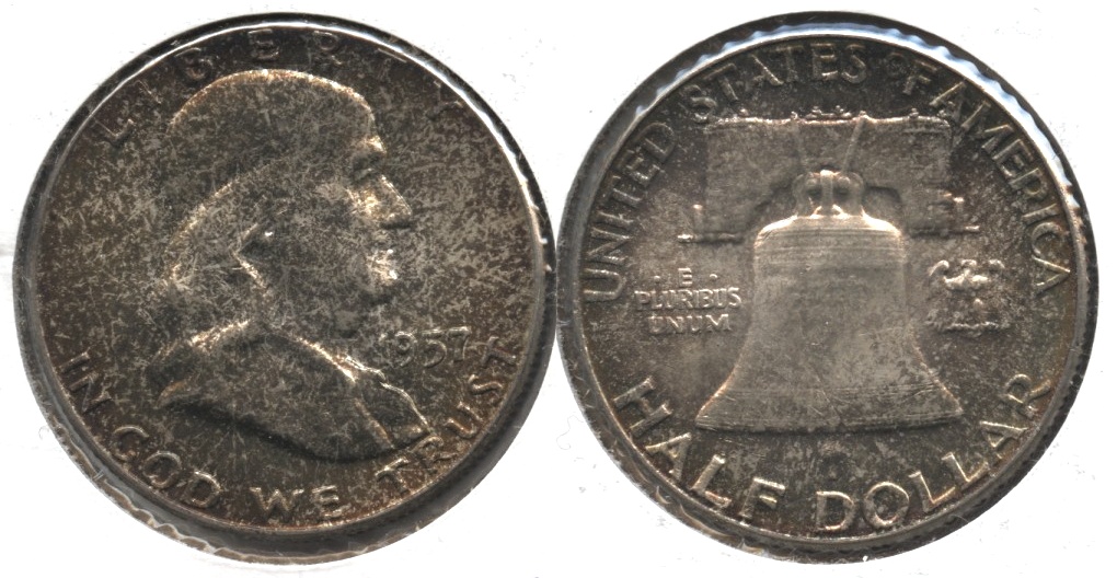 1957 Franklin Half Dollar MS-64 #b