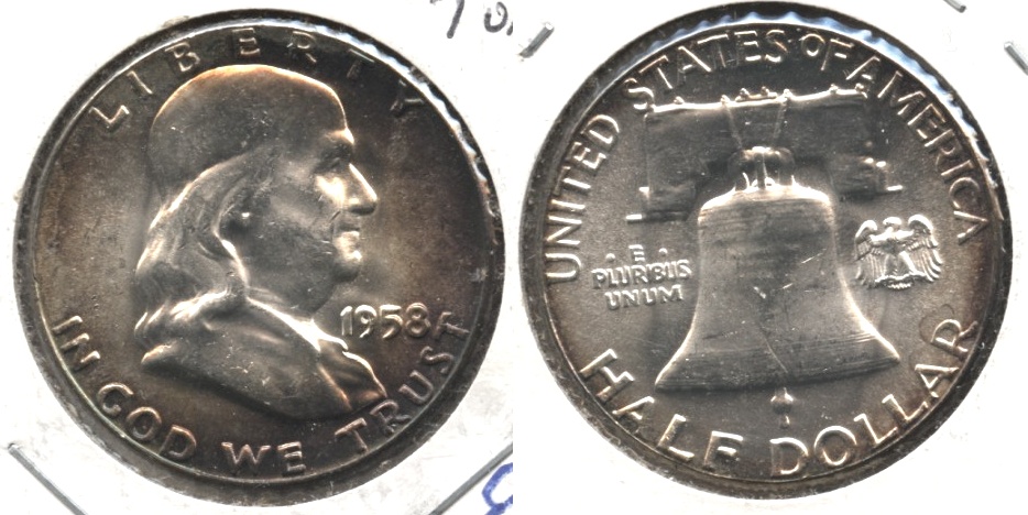1958 Franklin Half Dollar MS-63