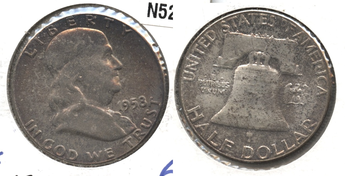 1958 Franklin Half Dollar MS-63 #a