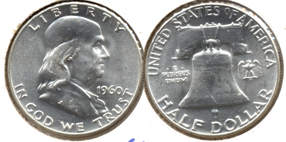 1960 Franklin Half Dollar MS-63