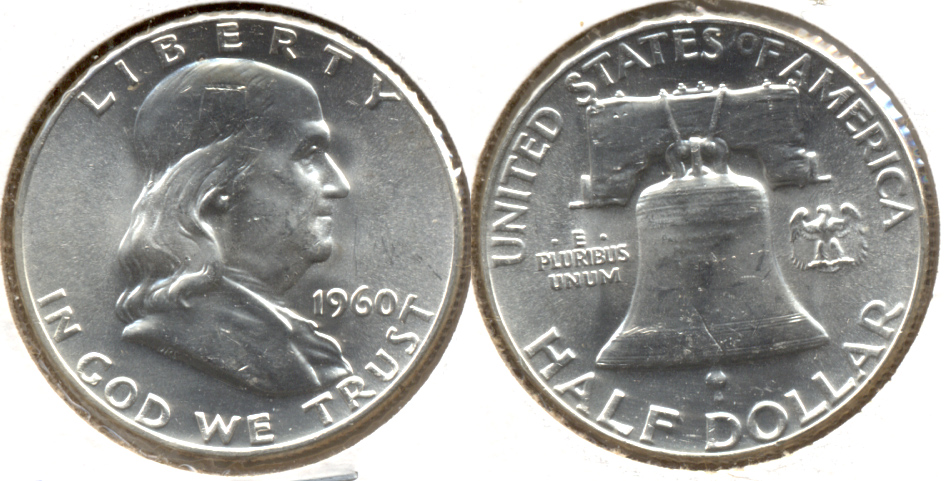 1960 Franklin Half Dollar MS-63 c