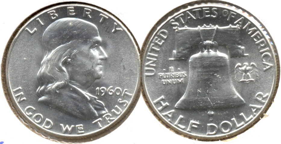 1960 Franklin Half Dollar MS-63 g