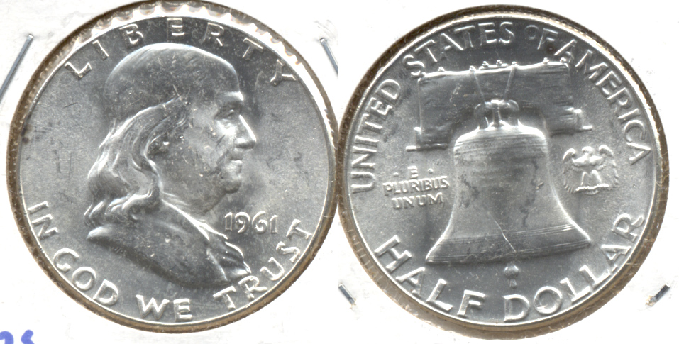 1961 Franklin Half Dollar MS-63