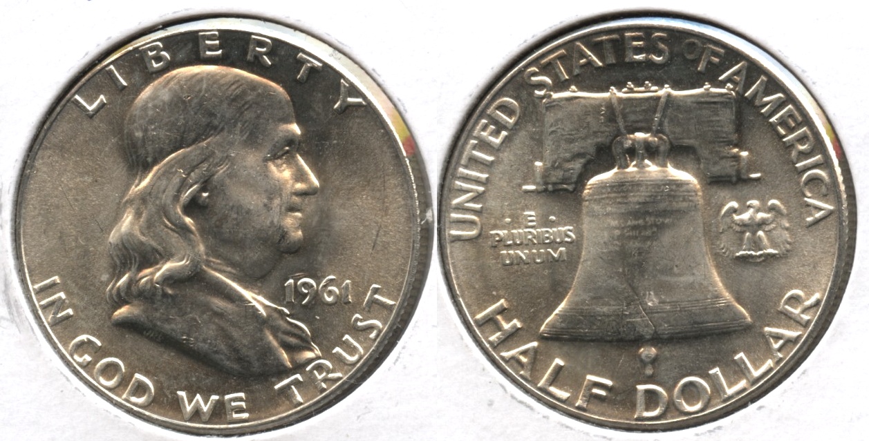 1961 Franklin Half Dollar MS-63 #a