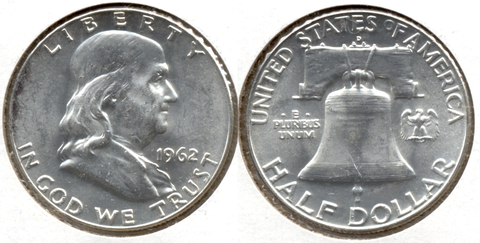 1962-D Franklin Half Dollar MS-63 b