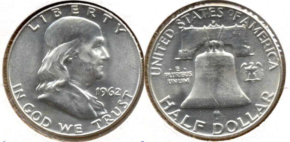 1962-D Franklin Half Dollar MS-63 i