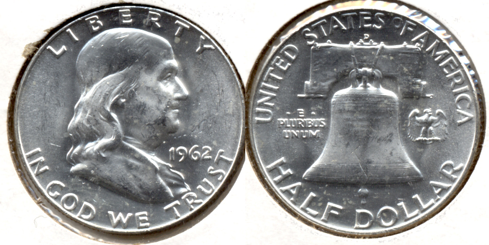 1962-D Franklin Half Dollar MS-63 j