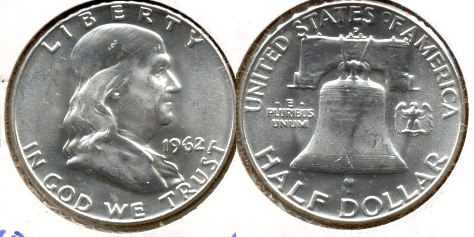 1962-D Franklin Half Dollar MS-63 n