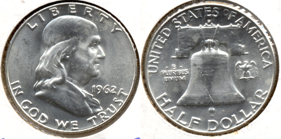 1962-D Franklin Half Dollar MS-63 q
