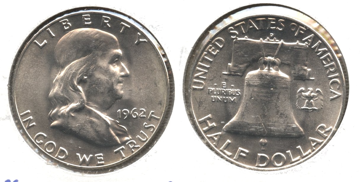 1962-D Franklin Half Dollar MS-63 #u