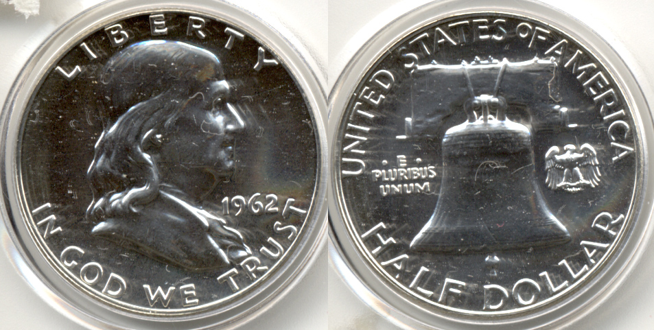 1962 Franklin Half Dollar Proof-65 b