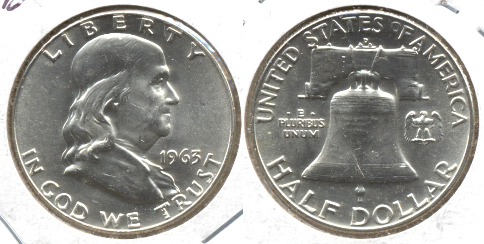 1963-D Franklin Half Dollar MS-63 a