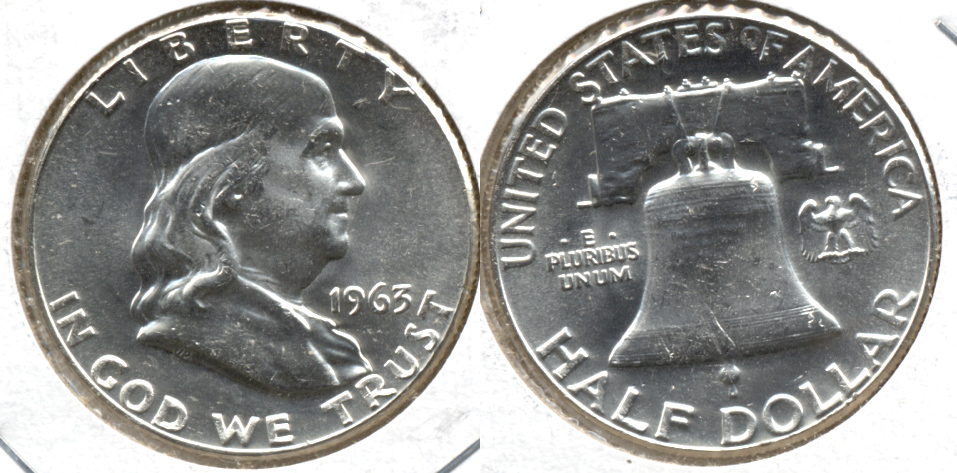 1963 Franklin Half Dollar MS-63 c