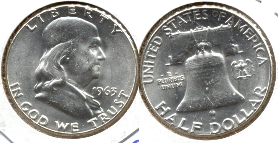 1963 Franklin Half Dollar MS-63 g