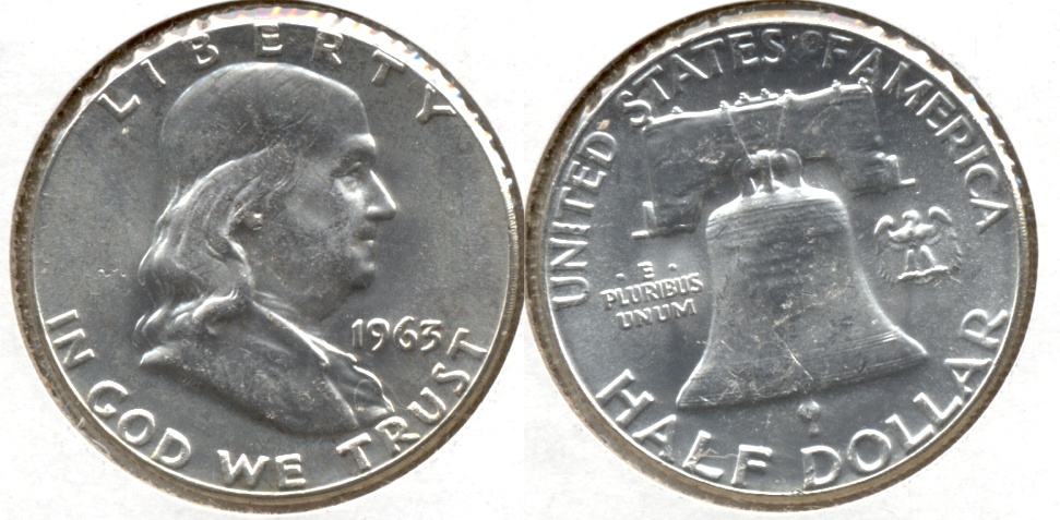 1963 Franklin Half Dollar MS-63 j