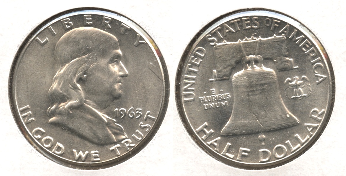 1963 Franklin Half Dollar MS-63 #m