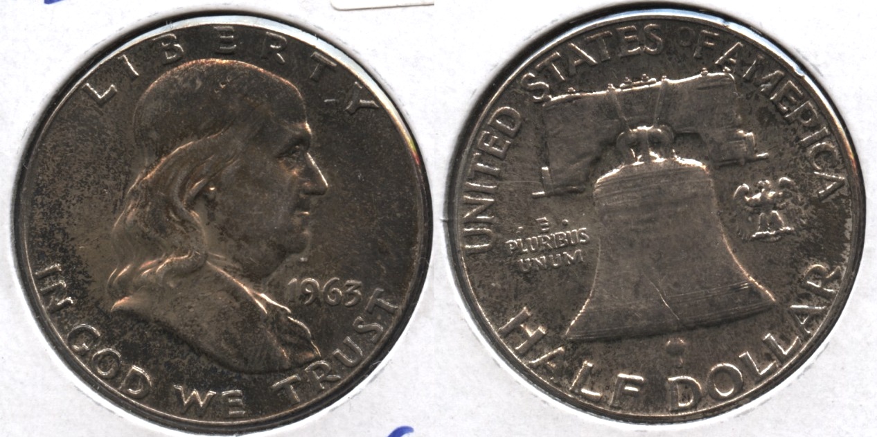 1963 Franklin Half Dollar MS-64