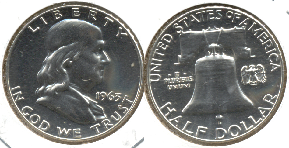 1963 Franklin Half Dollar Proof-65 i
