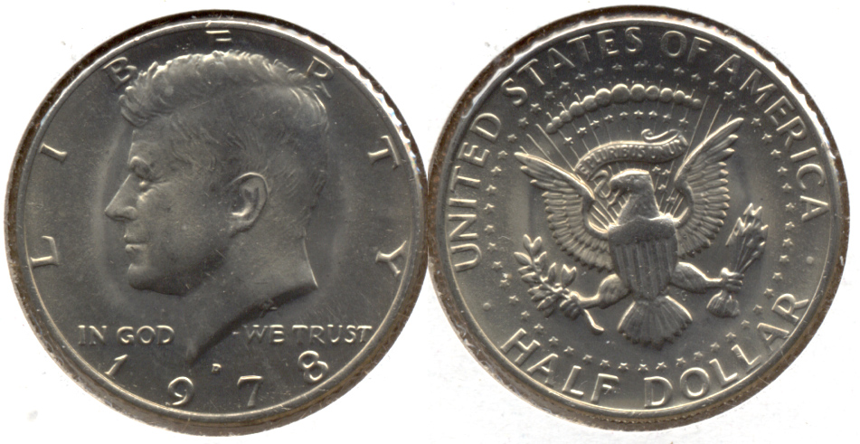 1978-D Kennedy Half Dollar Mint State