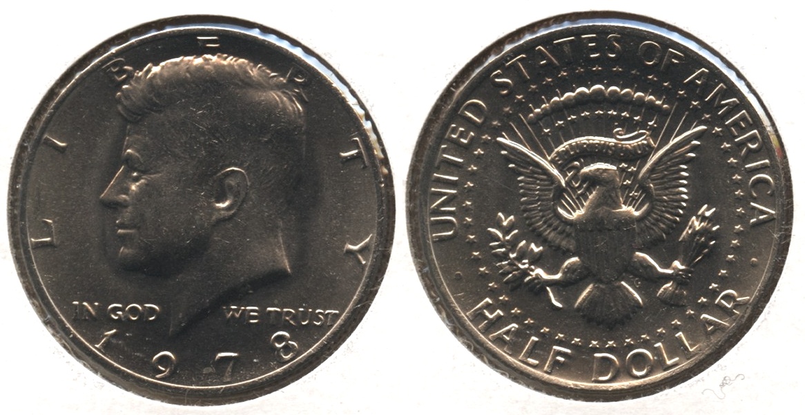 1978 Kennedy Half Dollar Mint State